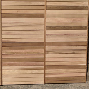 Our solid cedar driveway gates are available in a range sizes, ideal for any property.