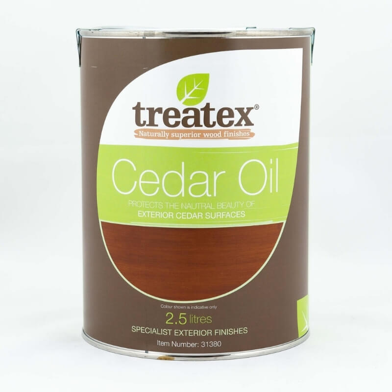 Treatex cedar oil is ideal for increasing the lifespan of your cedar fence panel.