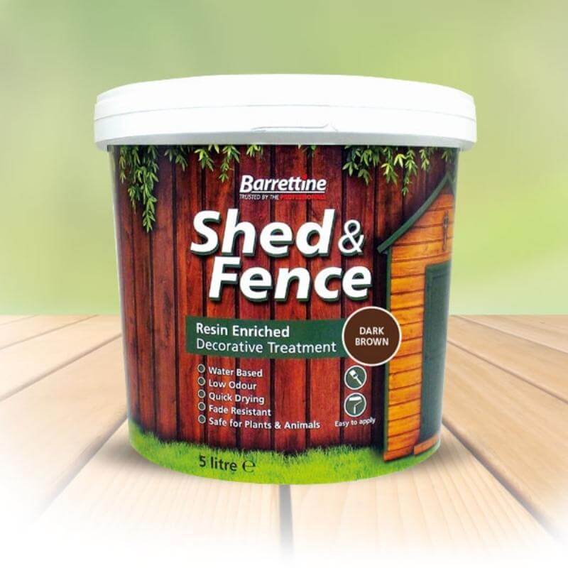 Our fence and shed treatment is Ideal for use on pre-treated, pressure treated and preservative impregnated timber structures.
