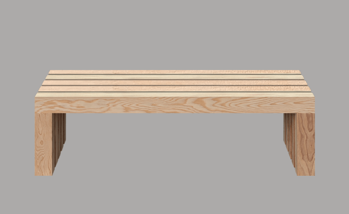 Our Douglas Fir benches provide customers with a stunning alternative to Siberian Larch.